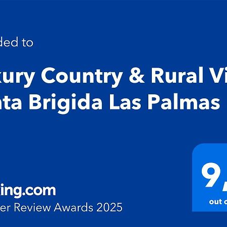 Luxury Country & Rural Villa Santa Brigida Las Palmas Ngoại thất bức ảnh